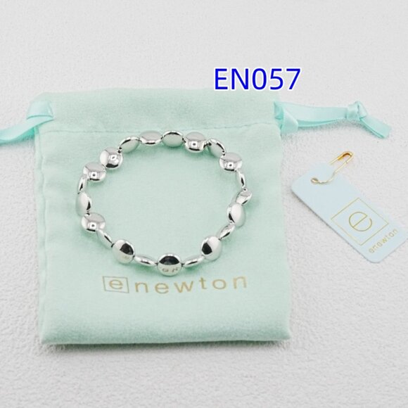 Enewton Platinum Flat Oval Bead Bracelet - Picture 2 of 4